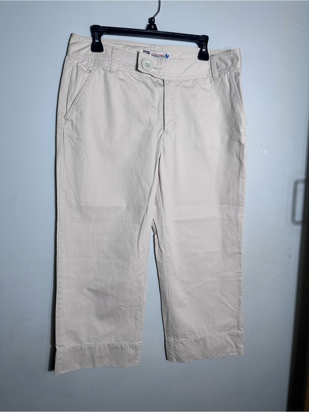 Y2K Faded Glory Cream Chino Cotton Pants